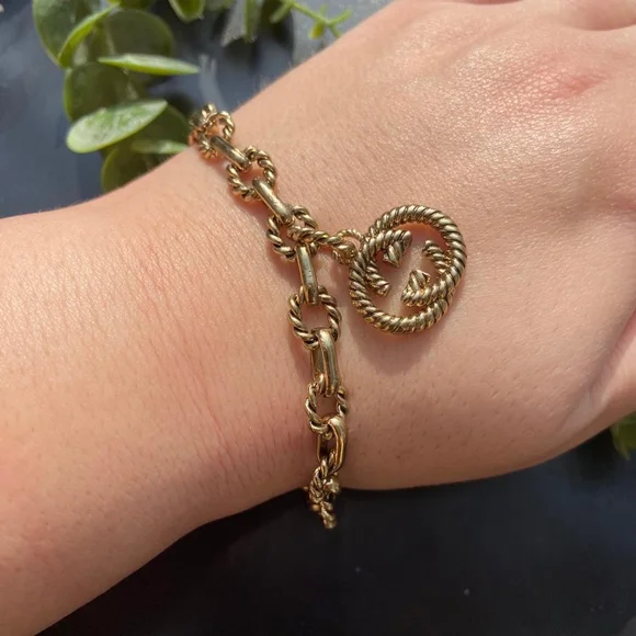 Antique Gold Tribute Luxury Bracelet - Picture 1 of 15